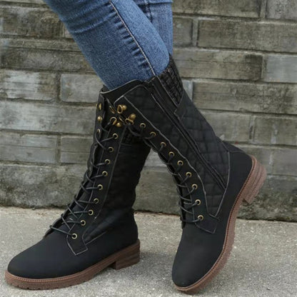 Bottes mi-montantes pour femme