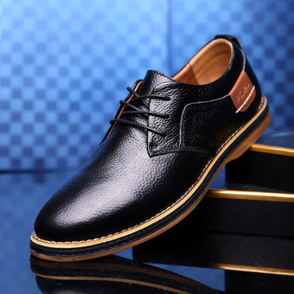Chaussures élégantes pour hommes Oxford cuir qualité