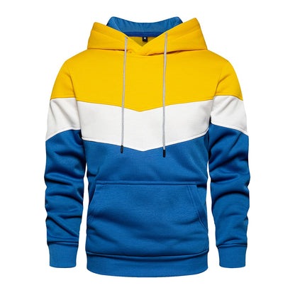 Hoodie homme confortable en coton mélangé