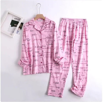 Ensemble de pyjama pour femme multicolore confortable