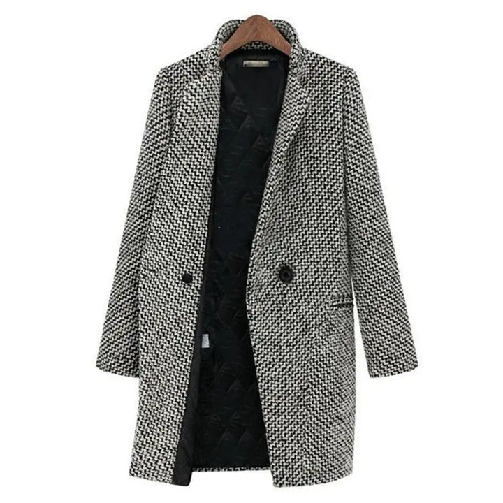 Manteau femme mélange laine Classique Longueur midi