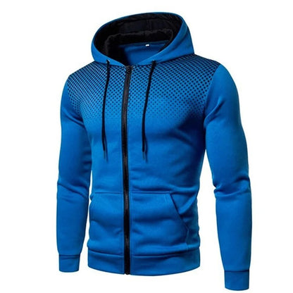 Sweat à capuche tendance à pois