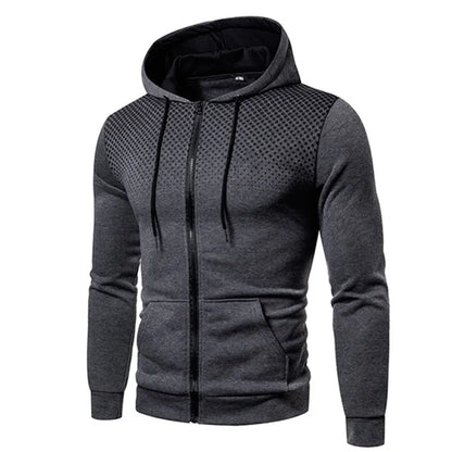 Sweat à capuche tendance à pois