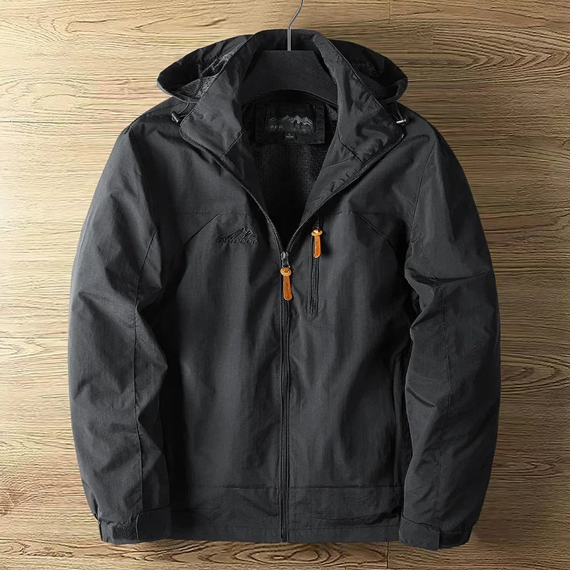 Veste d'extérieur pour homme imperméable respirante fonctionnelle