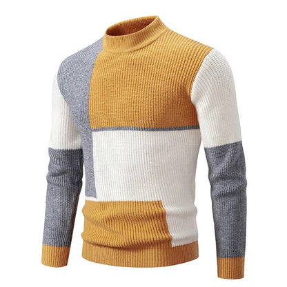 Pull pour homme confortable col rond décontracté
