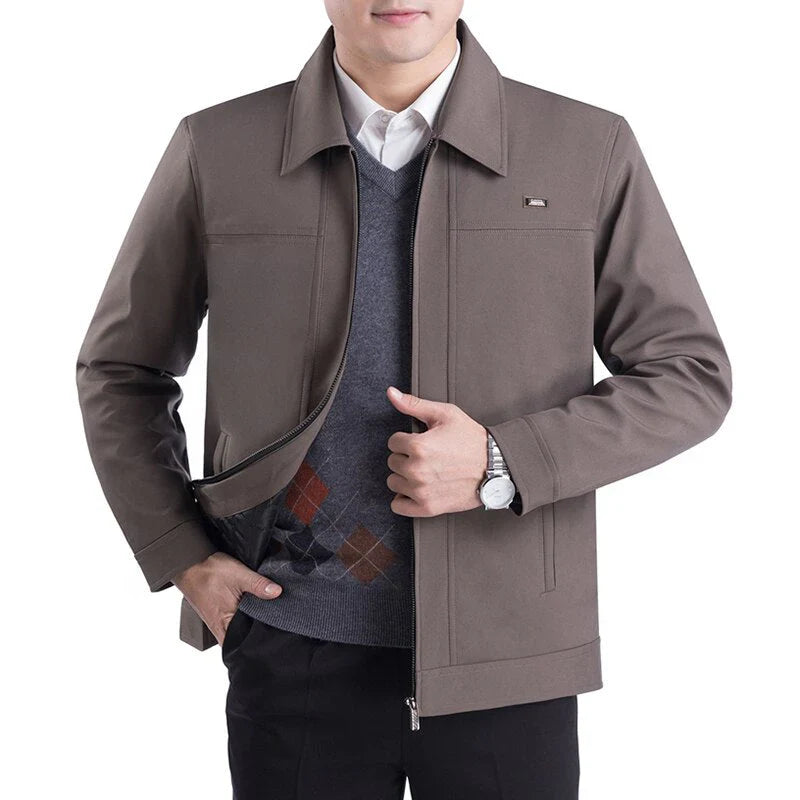 Élégante veste pour homme col revers Classique Moderne