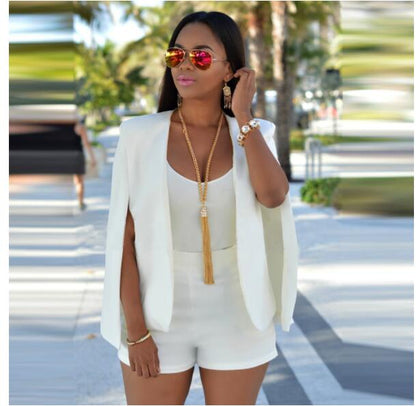 Blazer Femme Manches Longues Coupe Élégante