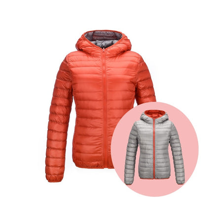 Doudoune femme réversible mode