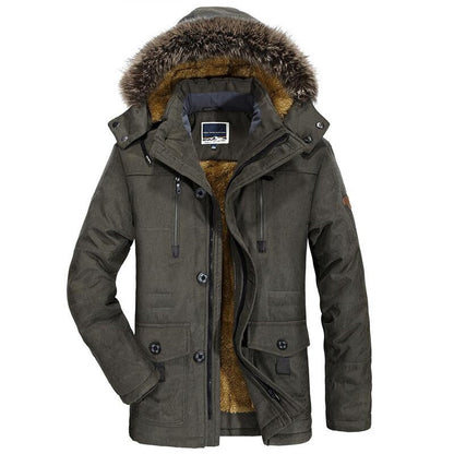 Oliver - Parka d'hiver avec renfort en fourrure