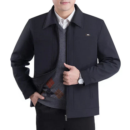 Hanse - Veste pour homme classique élégante col revers