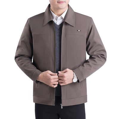 Manteaux chics pour hommes avec col à revers Élégant