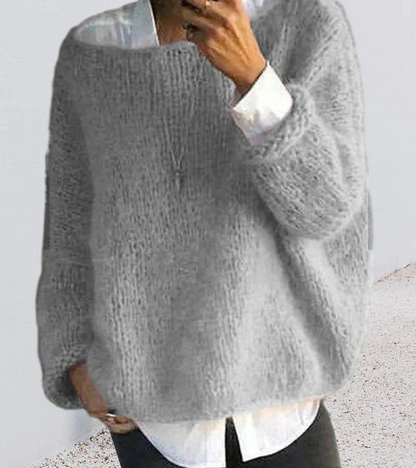 Pull over ample pour femme, doux et confortable