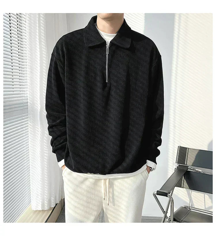 Stylisher Herren Pullover Britischer Stil - IdealeKleiden
