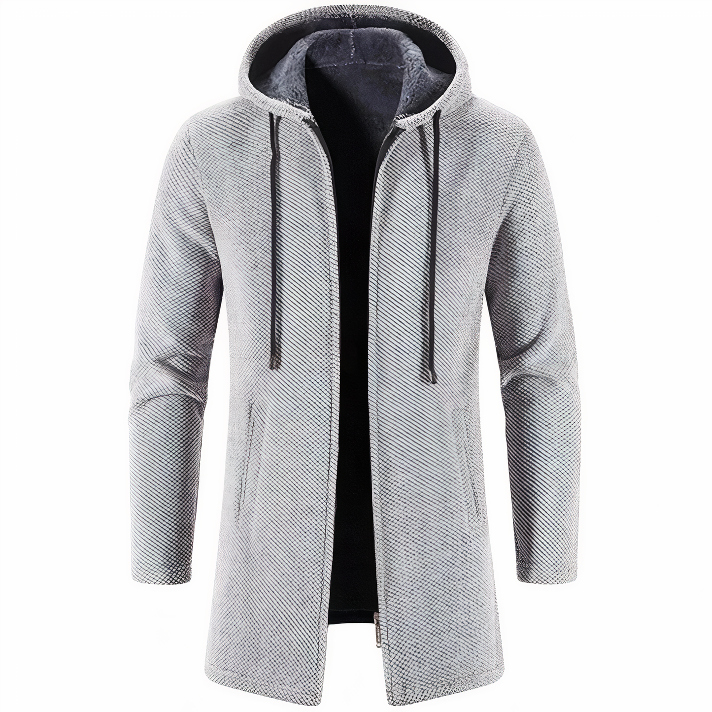 Praktische Sportjacke mit Kapuze - IdealeKleiden