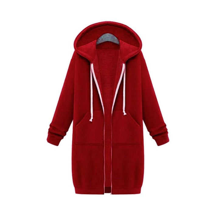 Veste femme stylée en design sweat-shirt long