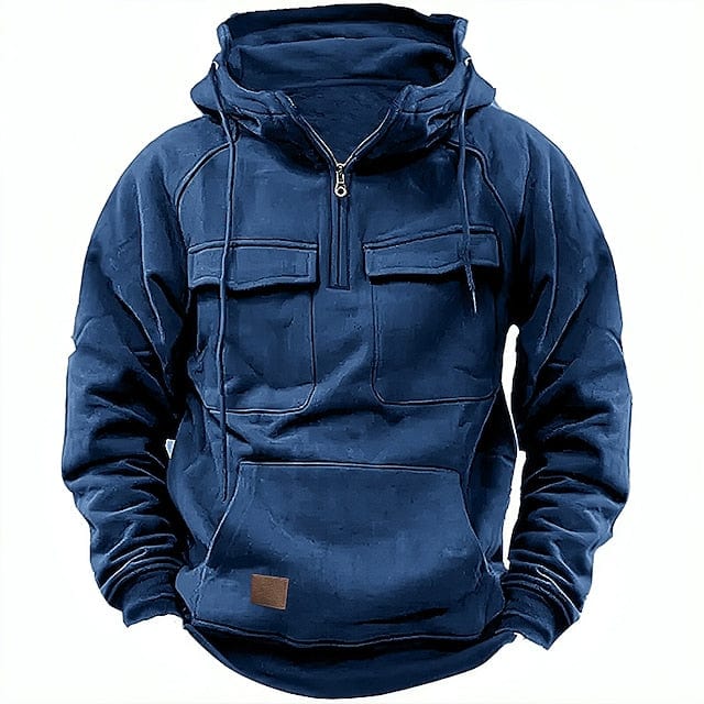 Sweat à capuche homme, poche kangourou, confortable