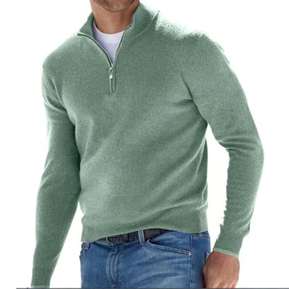 Pull chaud à manches longues pour homme