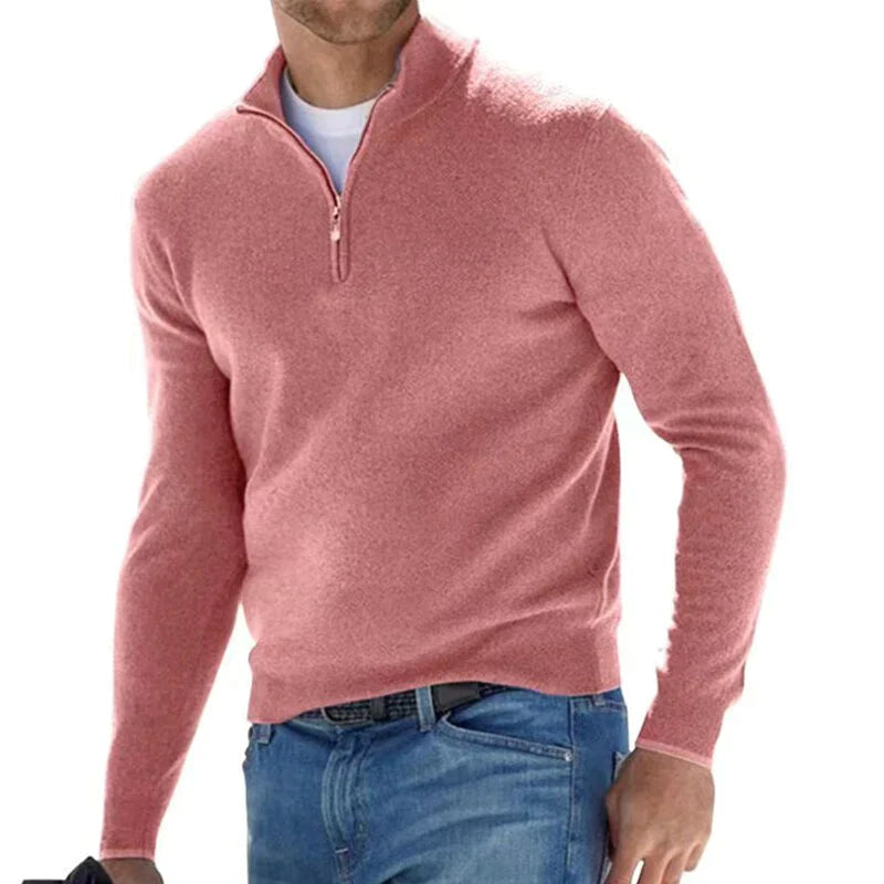 Pull chaud à manches longues pour homme