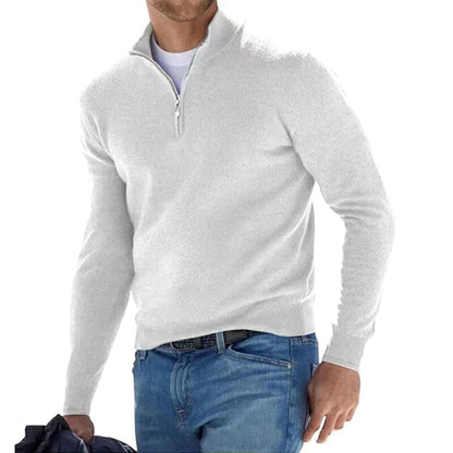 Pull chaud à manches longues pour homme