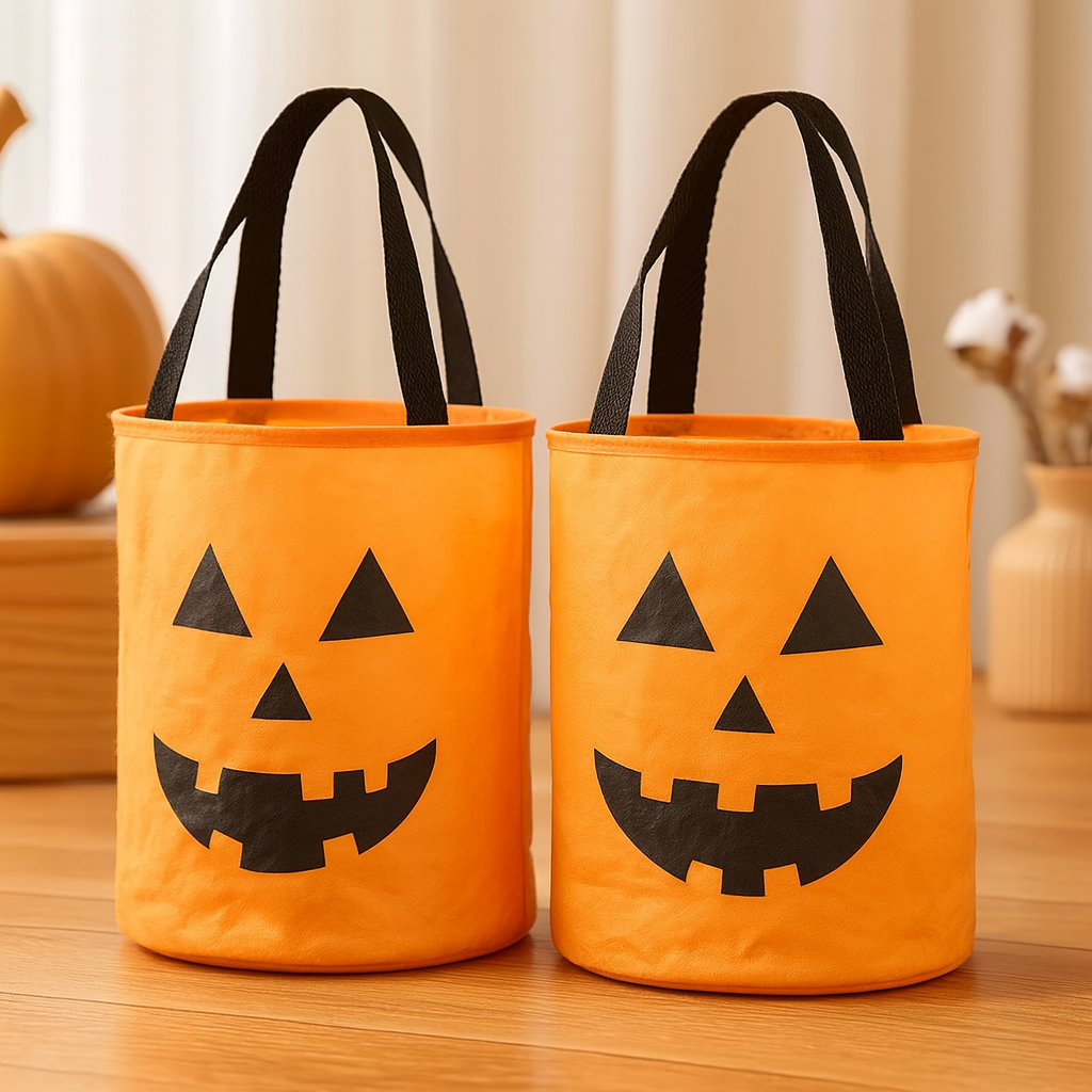 Halloween Tasche LED Lichter Kürbismuster - IdealeKleiden