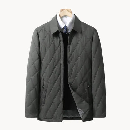 Leon - Blouson matelassé Glamour motif diamant