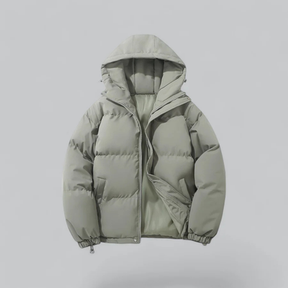 Manteau matelassé douillet unisexe chaud d'hiver