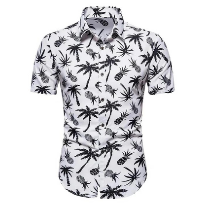 Polo d'été imprimé hawaïen