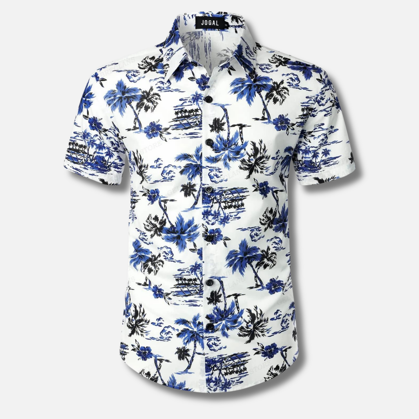 Chemisier d'été style chemise hawaïenne pour homme