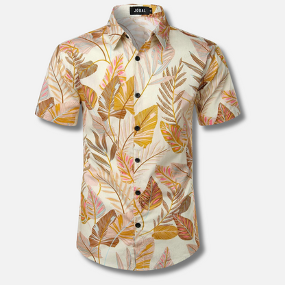 Chemisier d'été style chemise hawaïenne pour homme