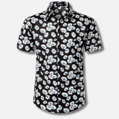 Chemisier d'été style chemise hawaïenne pour homme
