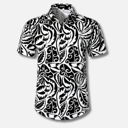 Chemisier d'été style chemise hawaïenne pour homme