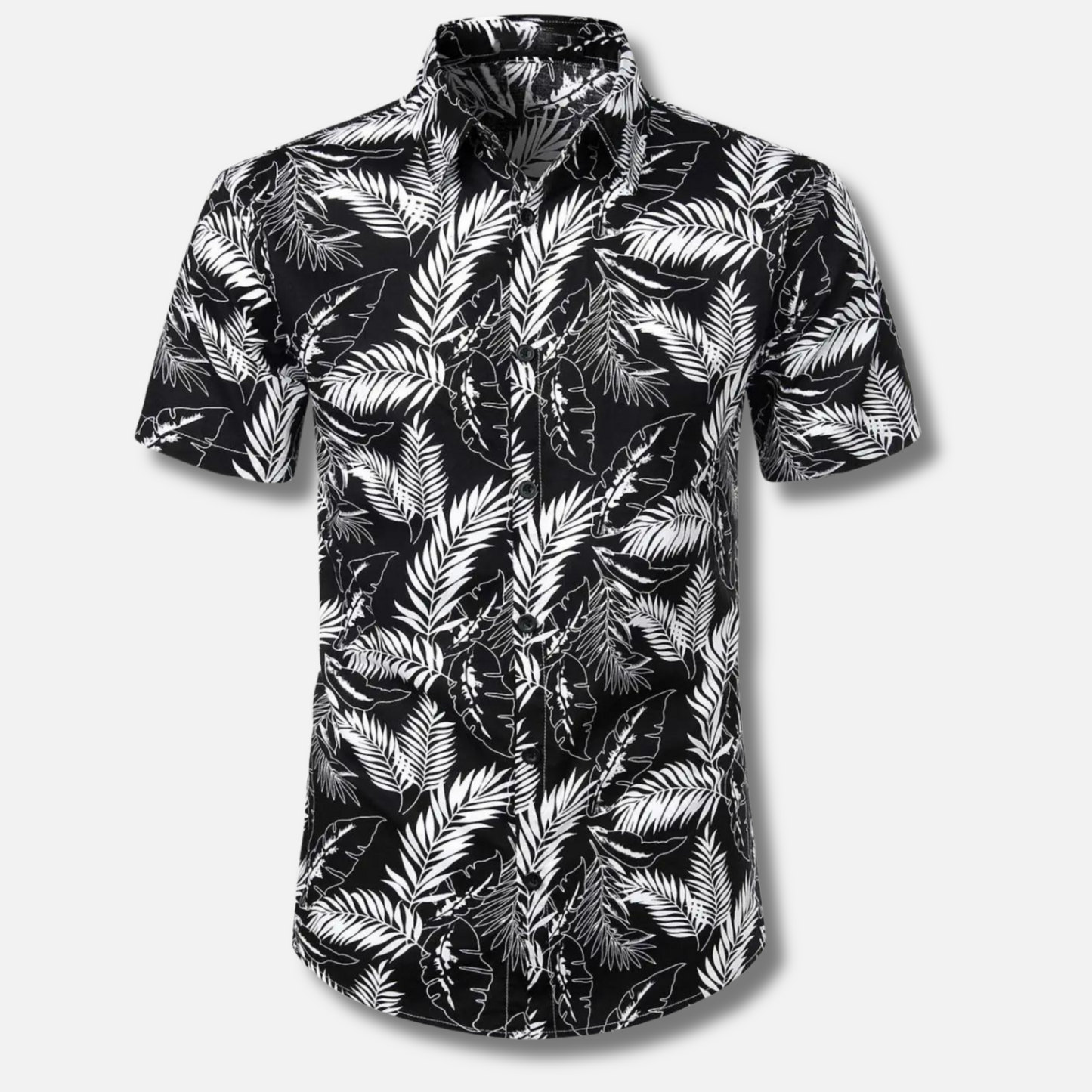 Chemisier d'été style chemise hawaïenne pour homme