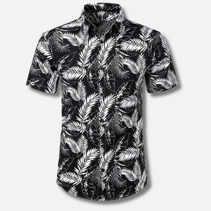 Chemisier d'été style chemise hawaïenne pour homme