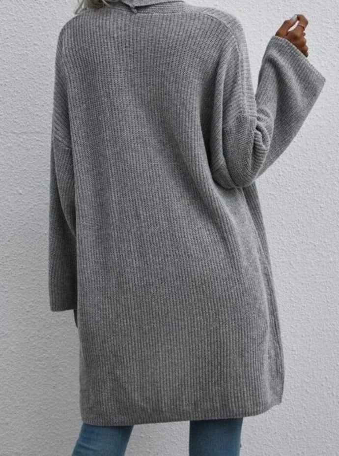 Warme Winterweste Lang Weich Damen - IdealeKleiden