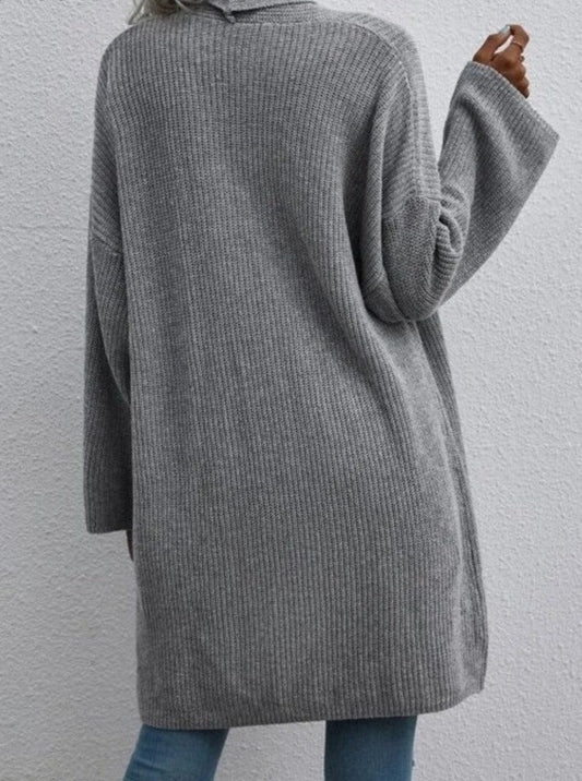 Warme Winterweste Lang Weich Damen - IdealeKleiden