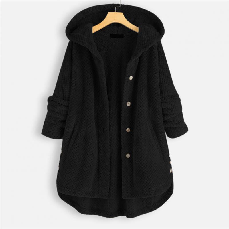 Veste polaire femme douce à capuche