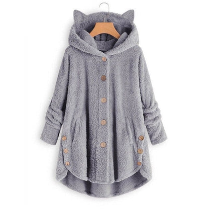 Veste pour chat douce doublée de peluche chaude