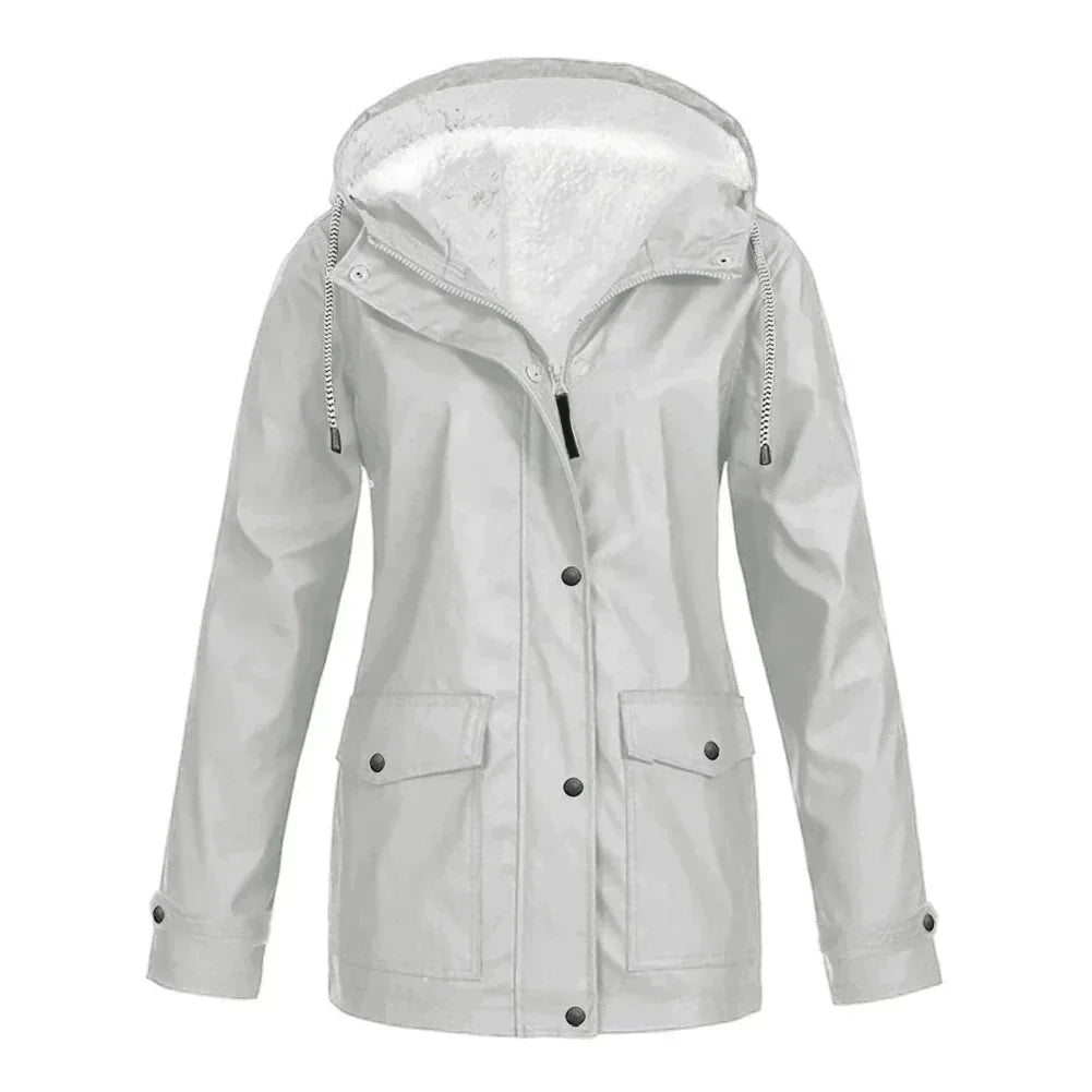 Veste imperméable femme chaude isolée