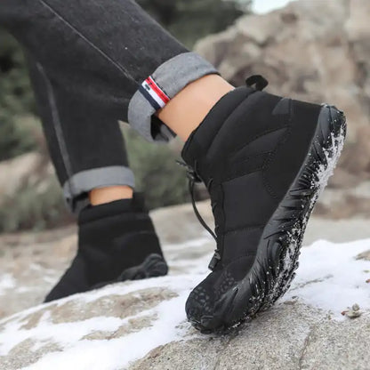 Bottes d'hiver légères Chaussures minimalistes Chaud