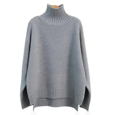 Pulls à Col Roulé Oversize Femme Doux & Confortables