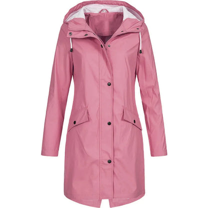 Veste de pluie imperméable fonctionnelle pour l'extérieur
