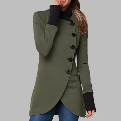 Veste élégante pour femme avec col montant