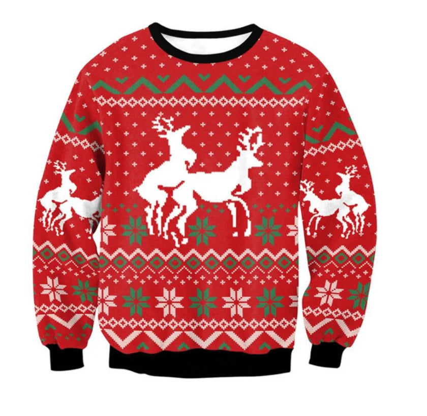 Pull de Noël Homme Drôle Anniversaire de Jésus
