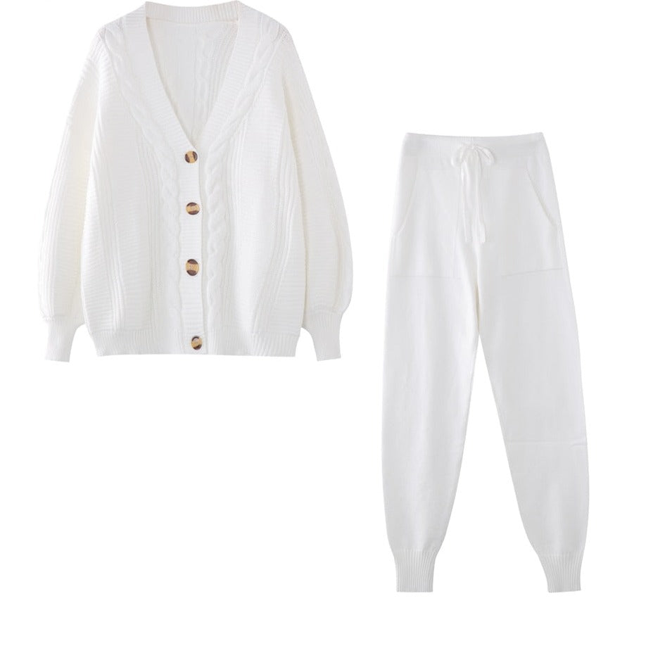 Ensemble de Sport Confortable 2 Pièces Femme Pantalon et Haut