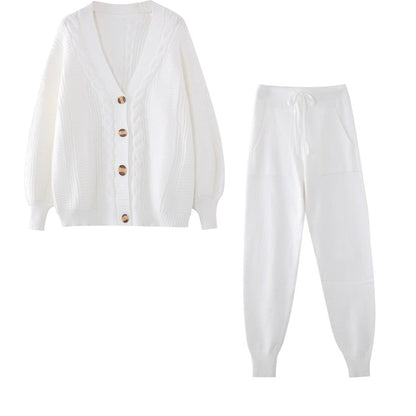 Ensemble de Sport Confortable 2 Pièces Femme Pantalon et Haut