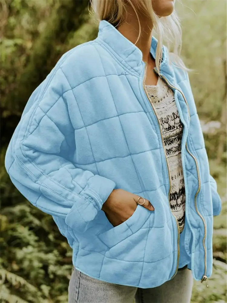 Veste mi-saison femme oversize chaude