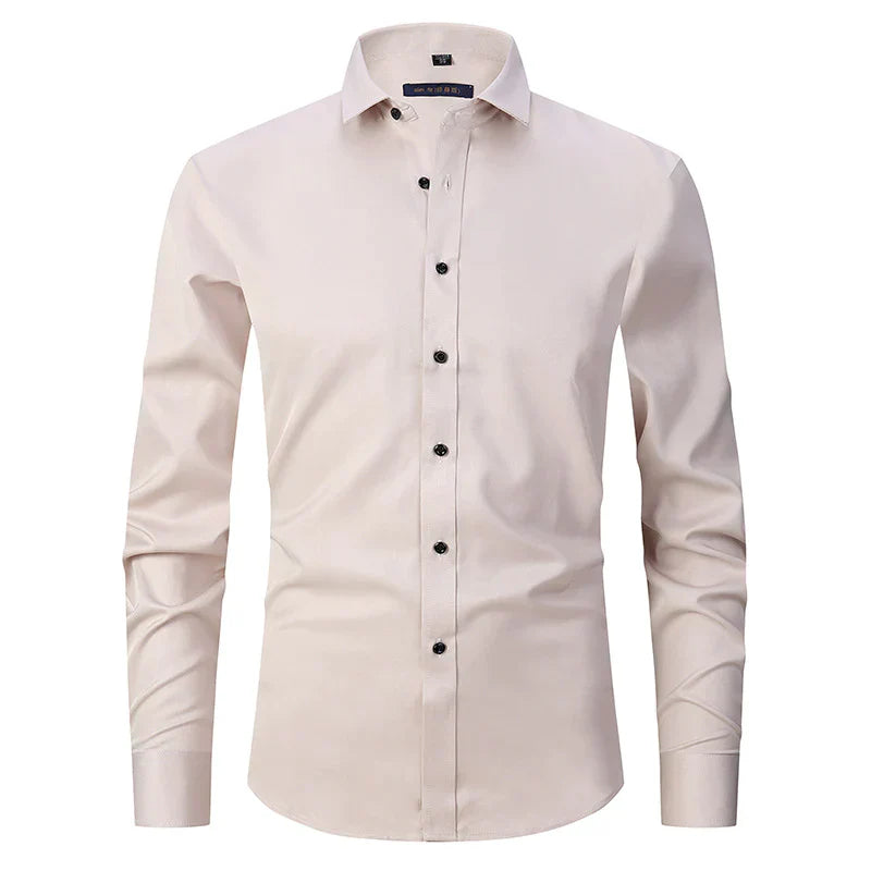 Chemise homme manches longues stretch infroissable
