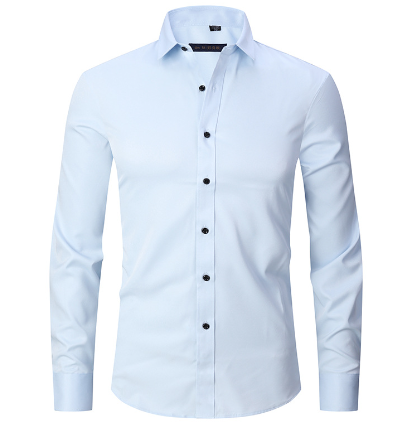 Chemise homme manches longues stretch infroissable