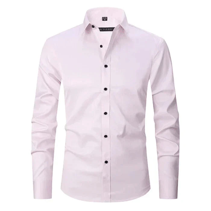 Chemise homme manches longues stretch infroissable