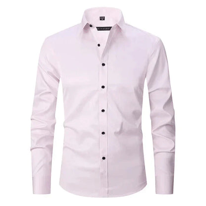 Chemise homme manches longues stretch infroissable